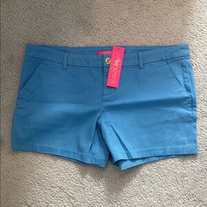NWT Lilly Pulitzer Vibrant Blue Women's Shorts